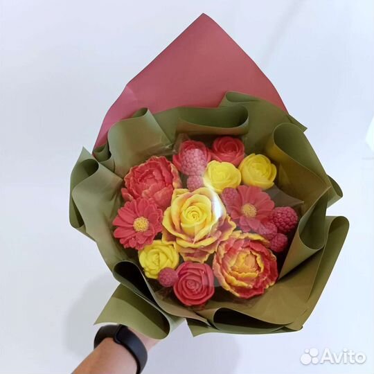 Шоколадные цветы