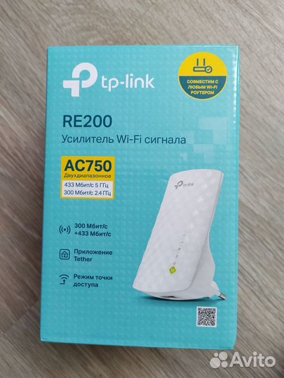 Повторитель беспроводного сигнала TP-link RE200