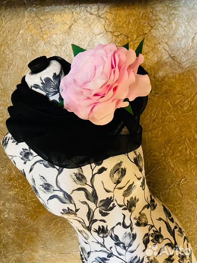 Брошь - роза