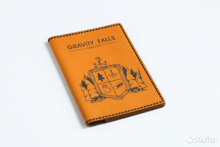 Чехол для паспорта из натуральной кожи