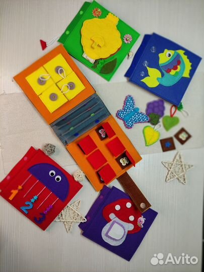 Книжка развивающая