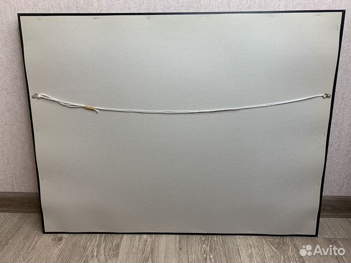 Картина вышитая крестом ручная работа