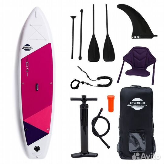 Сап доска Sup board Adventum 10.4x31 Pink