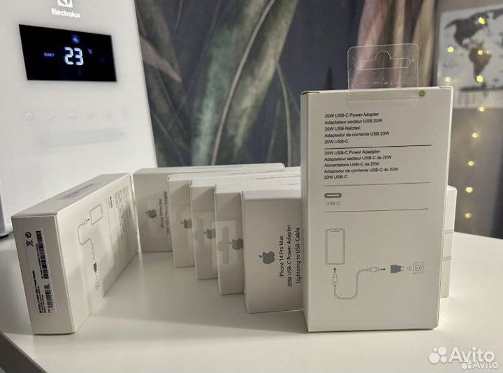 Зарядное устройство на iPhone комплект 20w