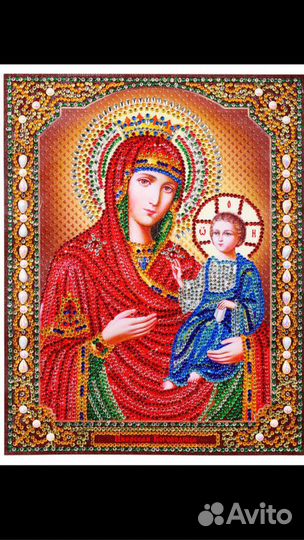 Иконы наборы 23/28 алмазная мозаика