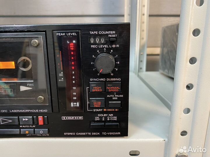 Дека кассетная sony tc-v910wr