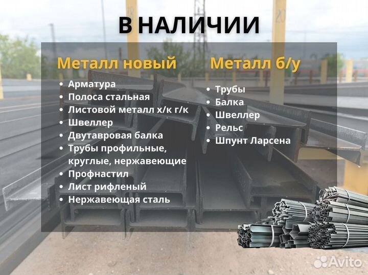 Балка двутавровая 20Б1