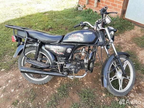 Мопед 110куб полностью рабочий с документами