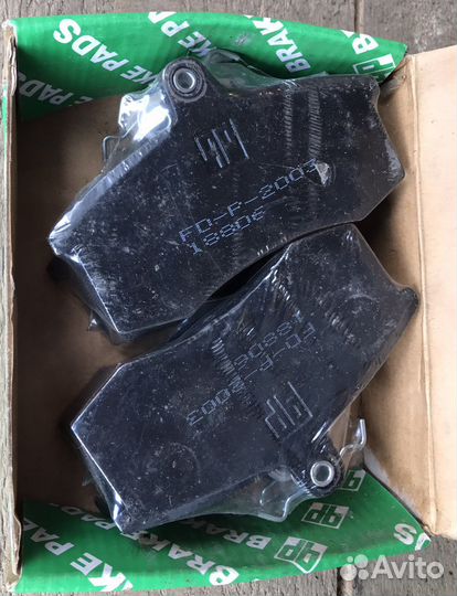 Колодки тормозные передние 2108 