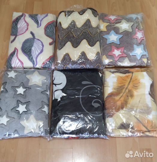 Плед плюшевый