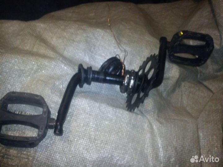 Каретка для детского велосипеда R - 14+бок. колёса