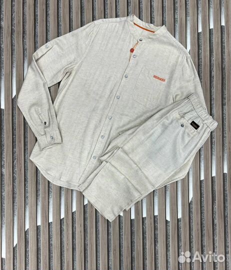 Костюм из льна hermes