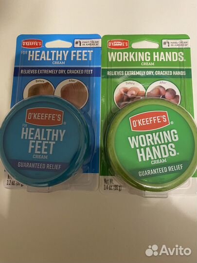 Крем для рук и ног Working Hands iherb