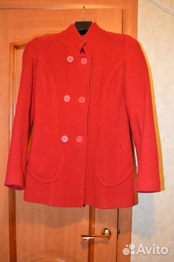 Пальто шерстяное