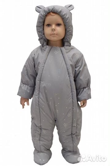 Комбинезон демисезонный 62 68 74 80