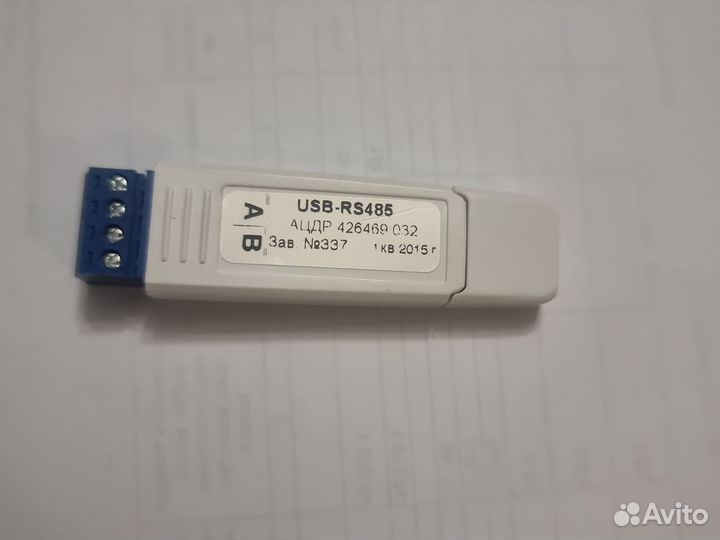 Преобразователь интерфейсов usb rs485