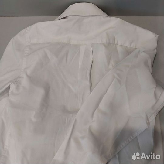 Рубашка белая, школьная 134