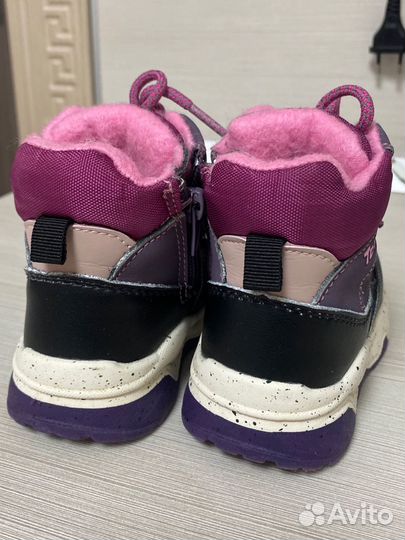Демисезонные полусапоги для девочки tombi 23