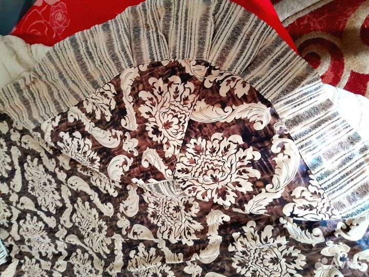 Плед покрывало 220 240.Две наволочки