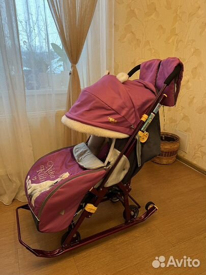 Санки-коляска Nika 7-2