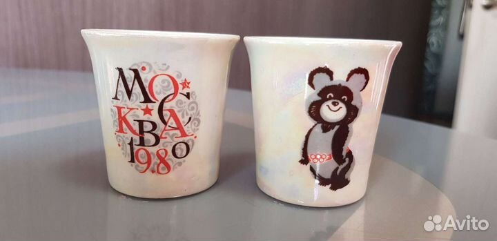 Стопки фарфоровые