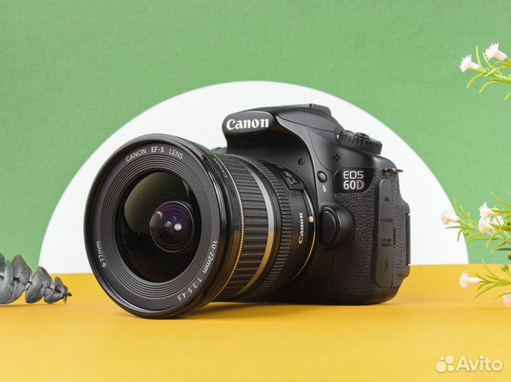 Фотоаппарат Canon 60D kit 10-22 USM