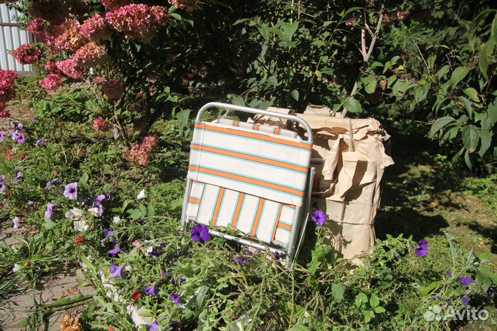 Раскладной стульчик туристический СССР