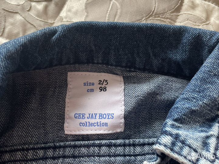 Джинсовая курточка 98