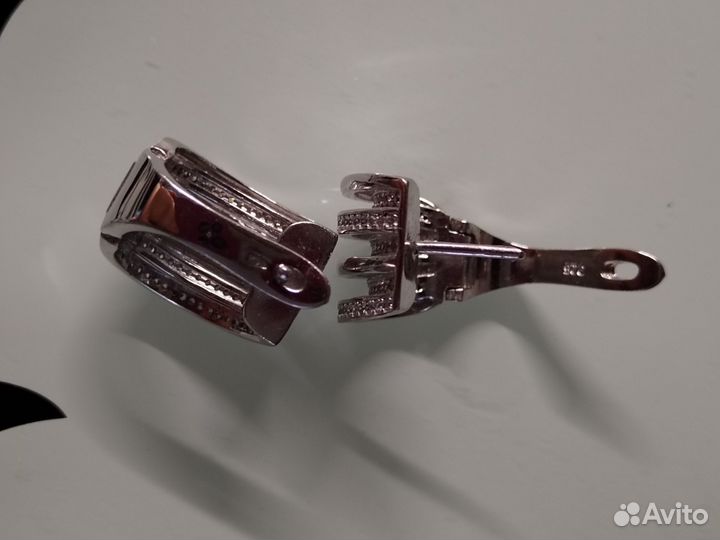 Серьги серебряные