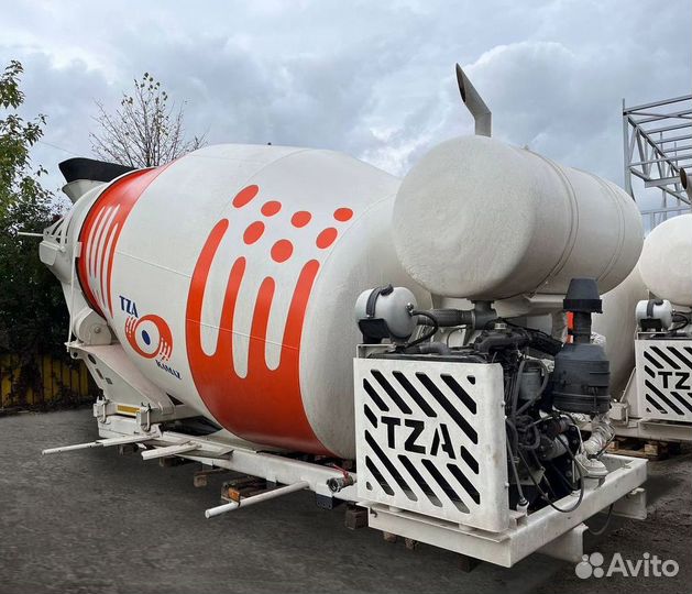 Установка миксера 6, 7 кубов