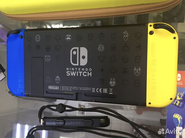 Nintendo Switch V2 Чип+Чехол+35 игр
