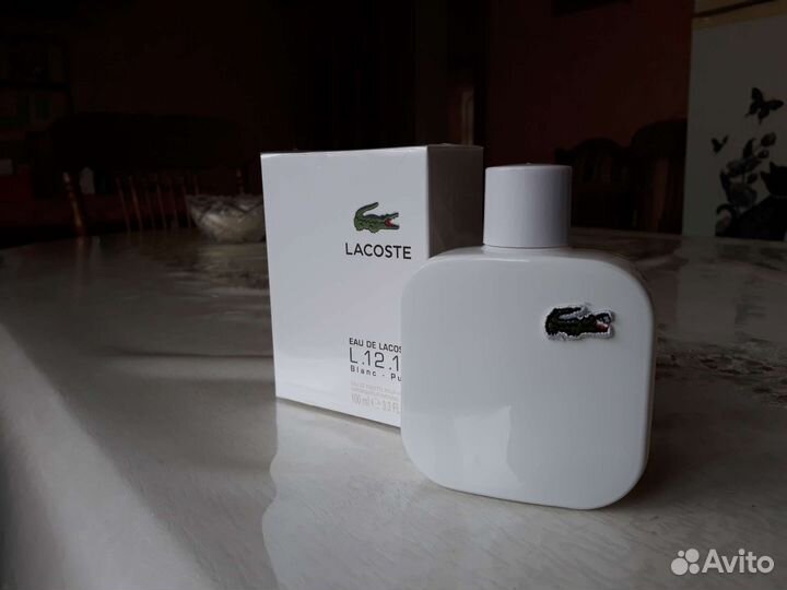 Мужской парфюм Lacoste Eau De L.12.12 Blanc