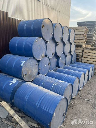 Бочка металлическая бу 200л нал/безнал