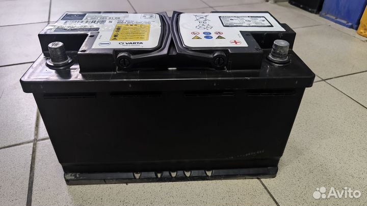 Аккумулятор Varta AGM 80Ah