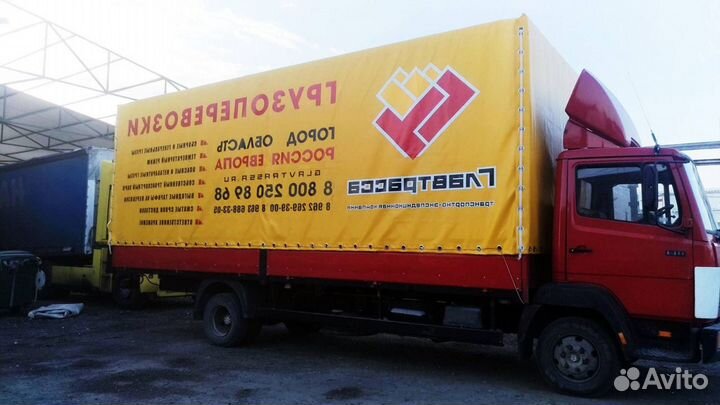 Тент с каркасом на грузовики