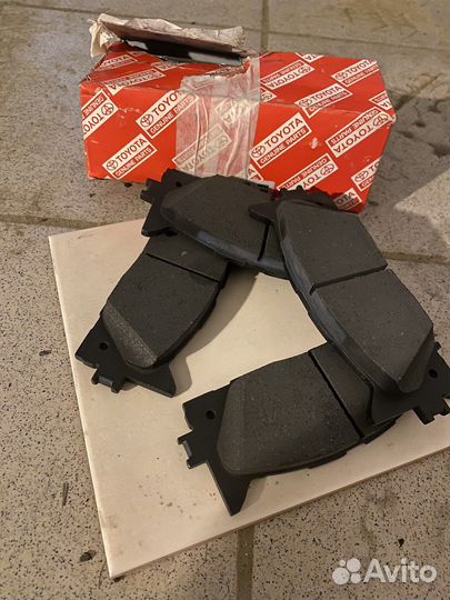 Тормозные колодки toyota камри 55