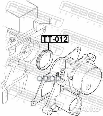 Кольцо уплотнительное вакуумного насоса TT-012