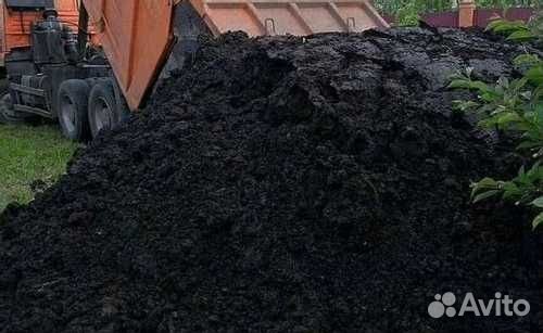 Чернозем с карьера плодородный с доставкой