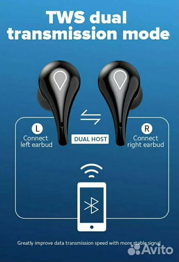 Беспроводные наушники H3 transpeed