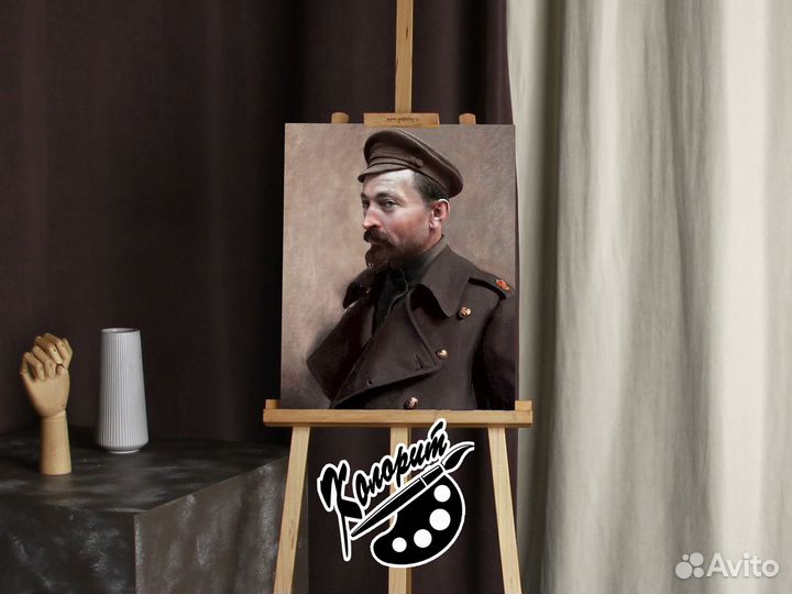 Портрет Дзержинского, Быкова, Курчатова