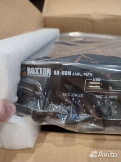 Трансляционный микшер-усилитель Roxton AA-60M