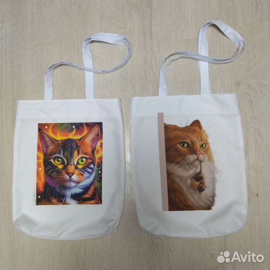 Cумка шопер с печатью