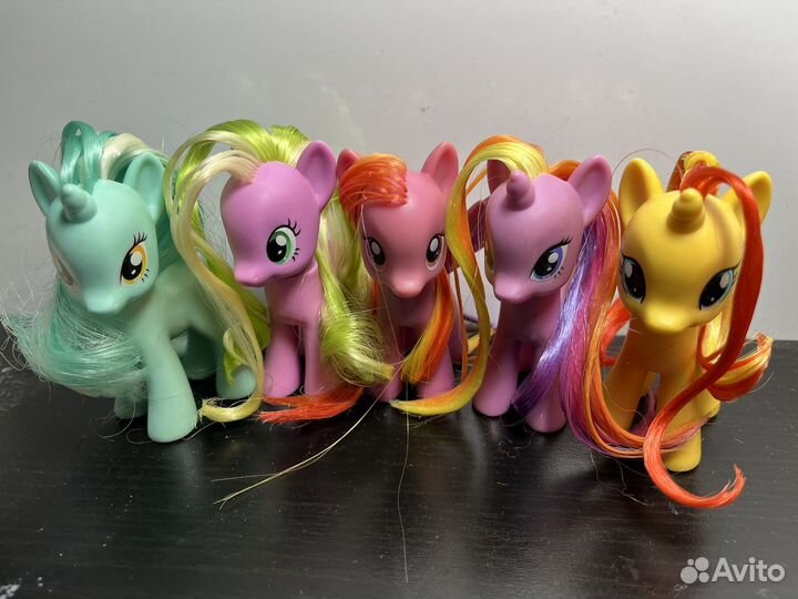 My Little Pony пони игрушки редкие mlp