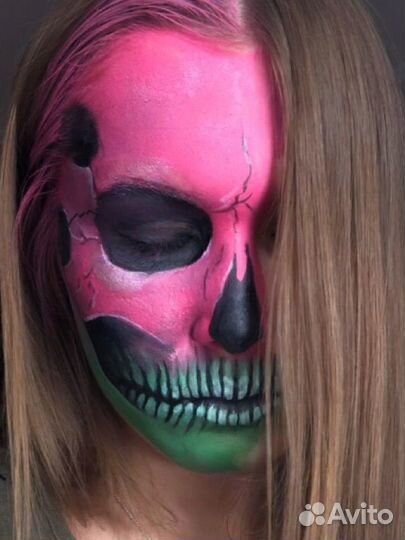 Аквагрим,грим на хэллоуин,бьюти-бар,тату