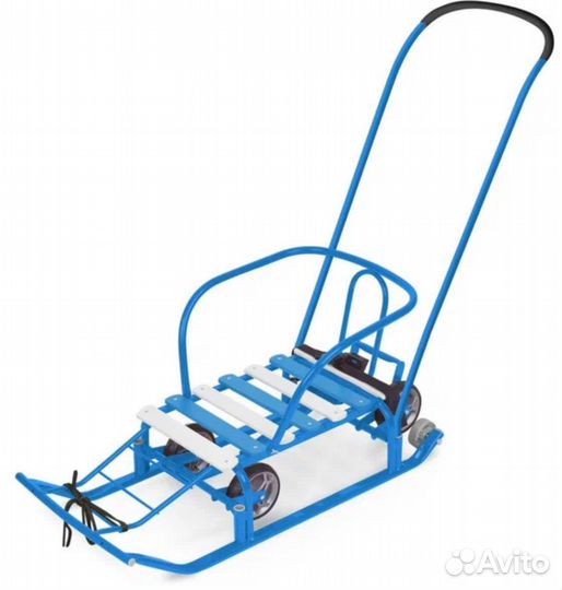 Санки с толкателем 