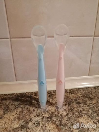 Ложечка силиконовая для первого прикорма