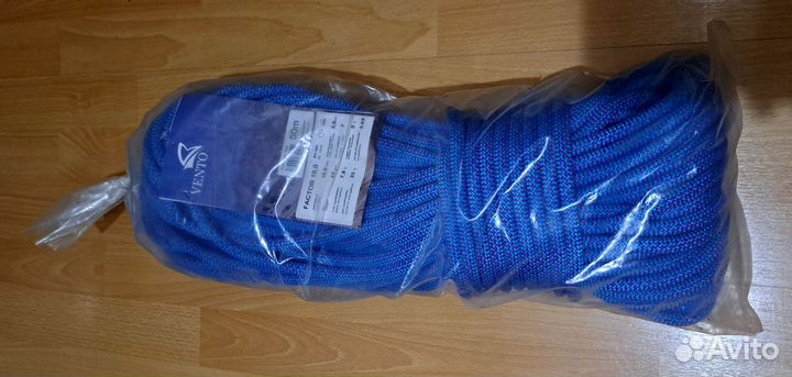 Усы самостраховки, карабин трек, веревка Vento