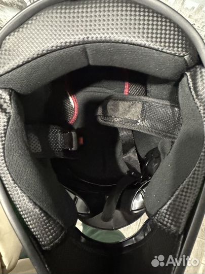 Шлем кроссовый зеленый