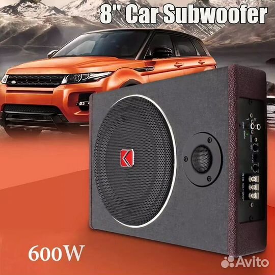 Активный сабвуфер под сиденье