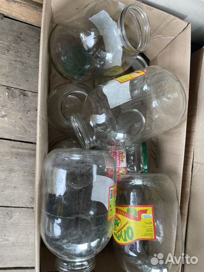 Банки стеклянные 3 литра